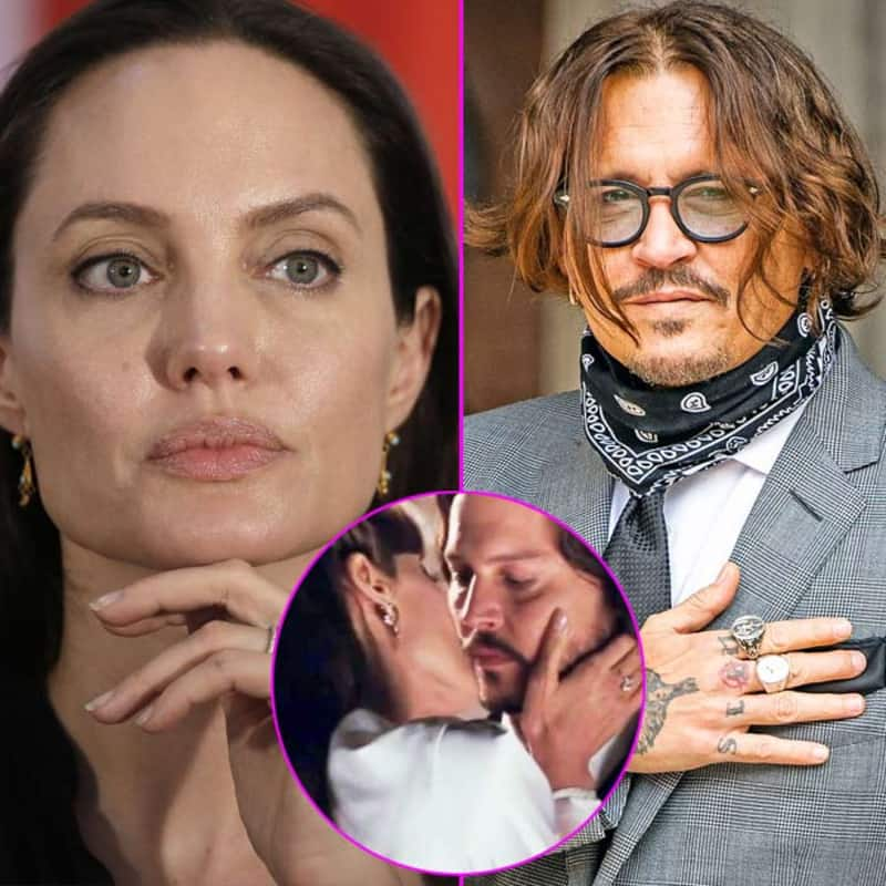 Angelina Jolie did not want to kiss Johnny Depp onscreen !!  Knowing the reason will shock