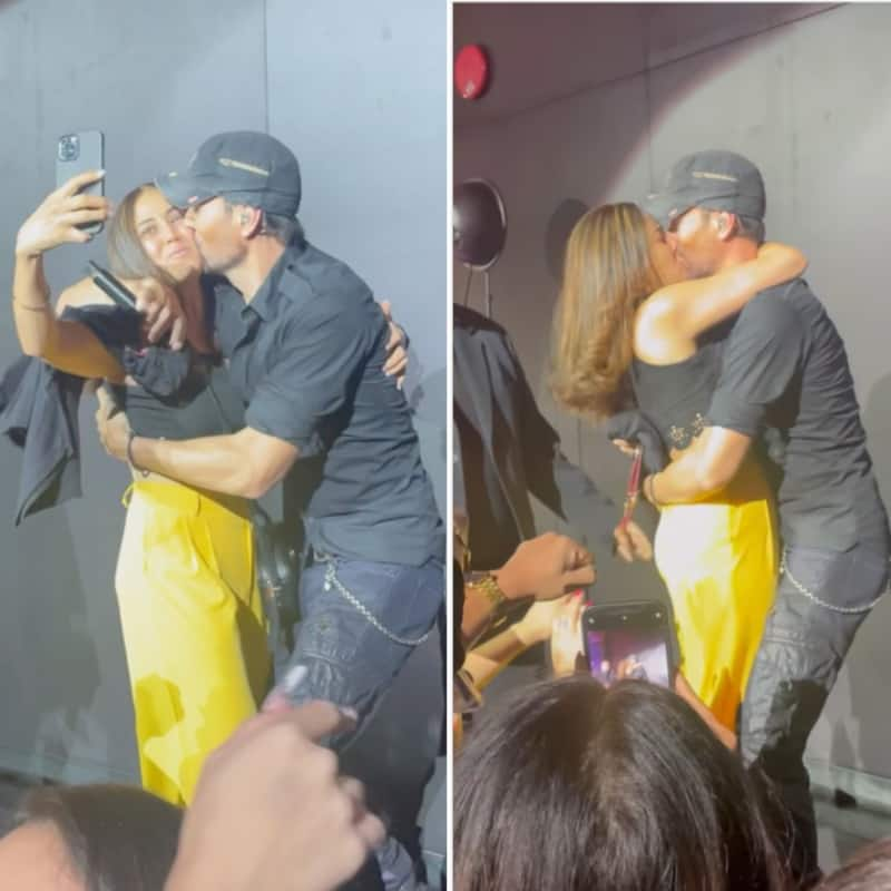 Enrique Iglesias KISS the fan in front of everyone, people trolled Hollywood singer after watching the video