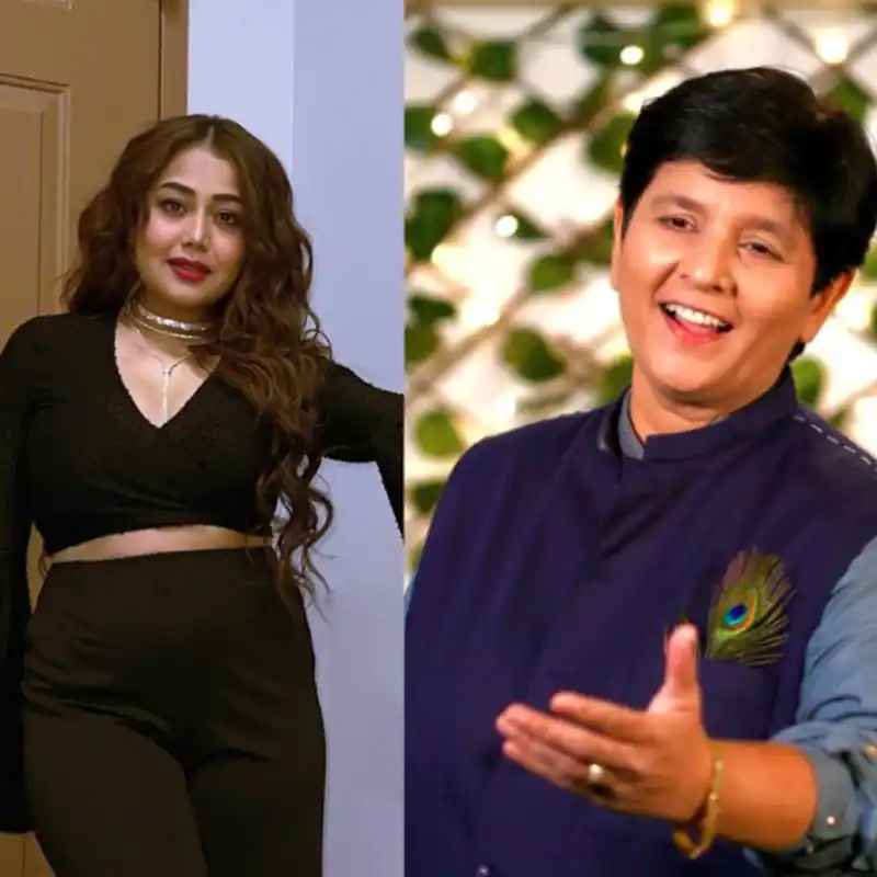 Falguni Pathak's anger erupted on Neha Kakkar, said- I would have been sad if I had known earlier...