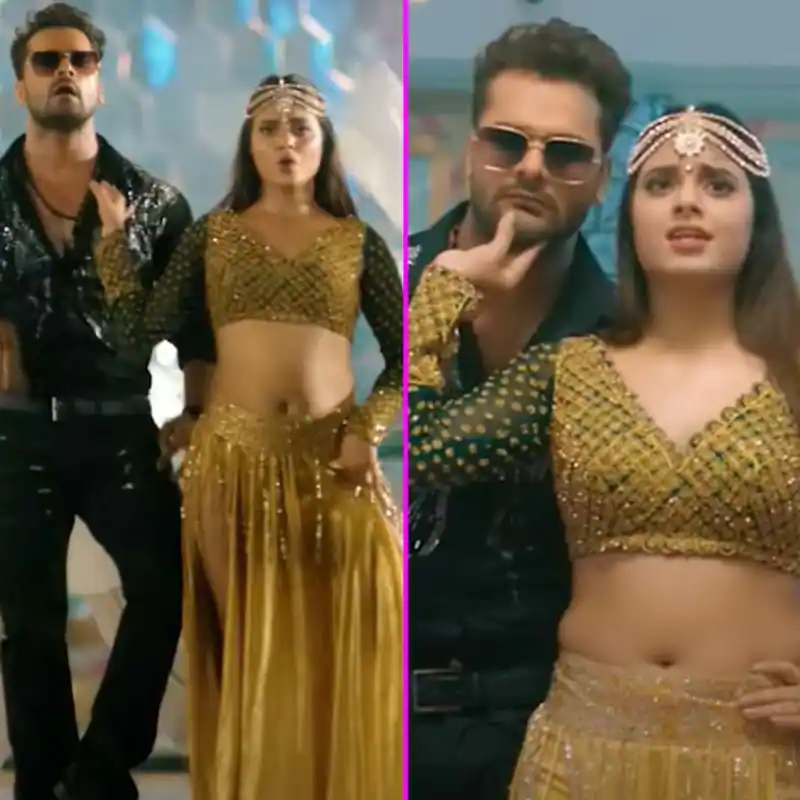 Khesari Lal Yadav was seen dancing in Megha Shah's song 'Jawaani Ke Jogaad', the video was seen again and again