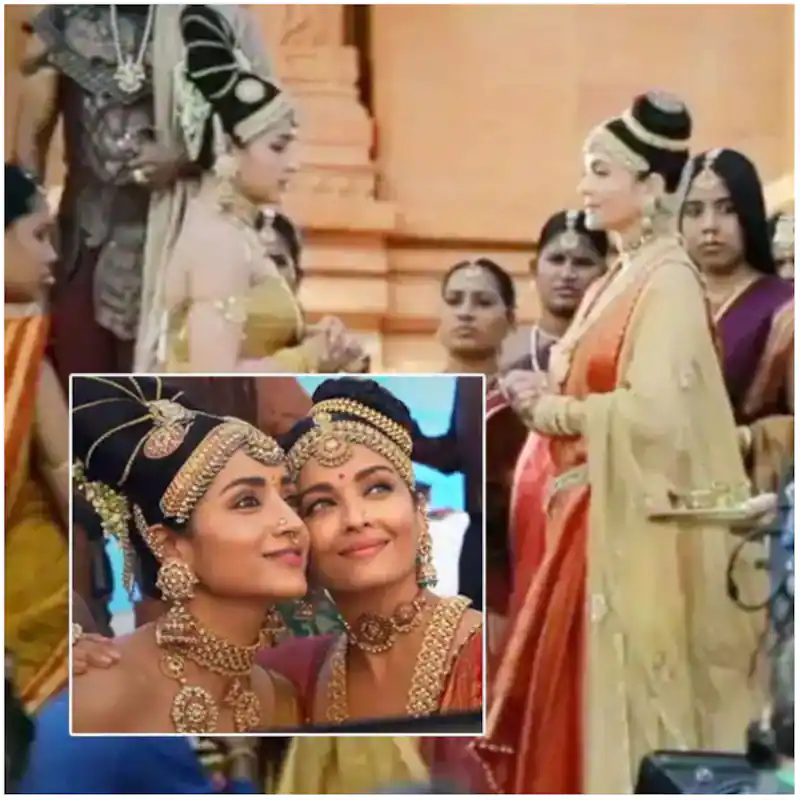 Ponniyin Selvan 1: Trisha Krishnan gave a tough competition to Aishwarya Rai Bachchan in beauty, BTS photos went viral