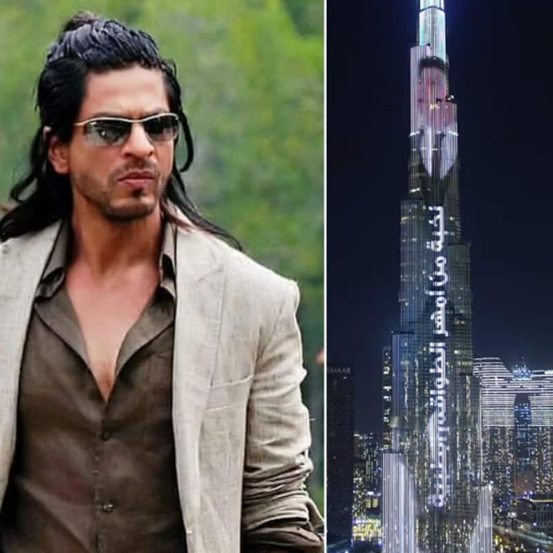 Shahrukh Khan's video went viral on social media, a glimpse of Pathan star seen on Burj Khalifa