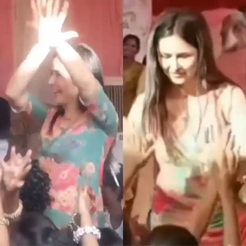 Katrina Kaif dances with school children, actress's video goes viral