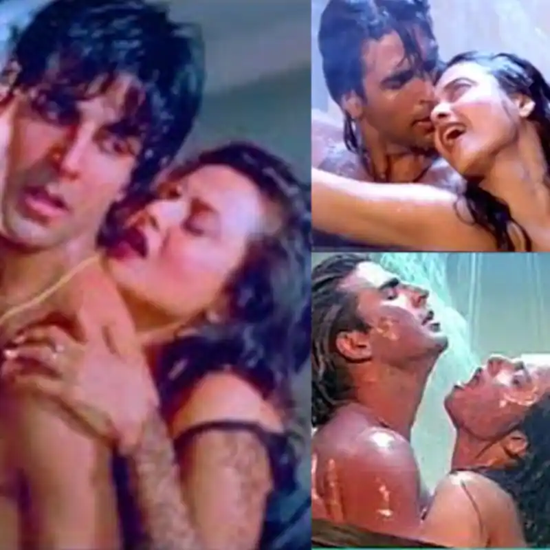 When the 41-year-old Rekha lost her heart to Akshay Kumar, 28 years old, gave intimate scenes with the actor