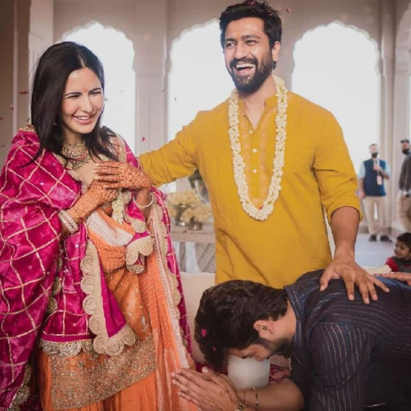 Katrina Kaif shared Sunny Kaushal's unseen photo on her birthday, Vicky Kaushal's brother was seen touching her sister-in-law's feet